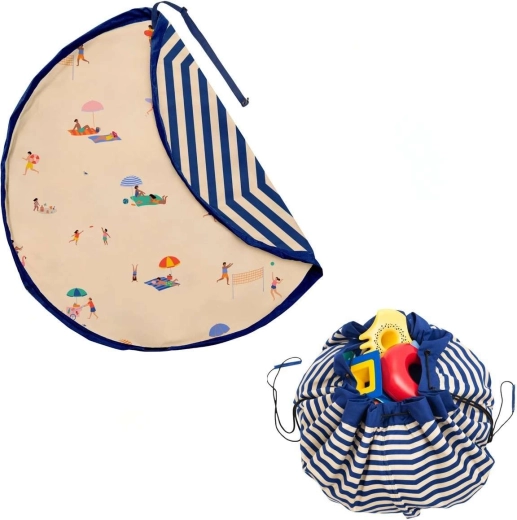 Play&Go Noomad outdoor постелка за игра и чувал за играчки beach