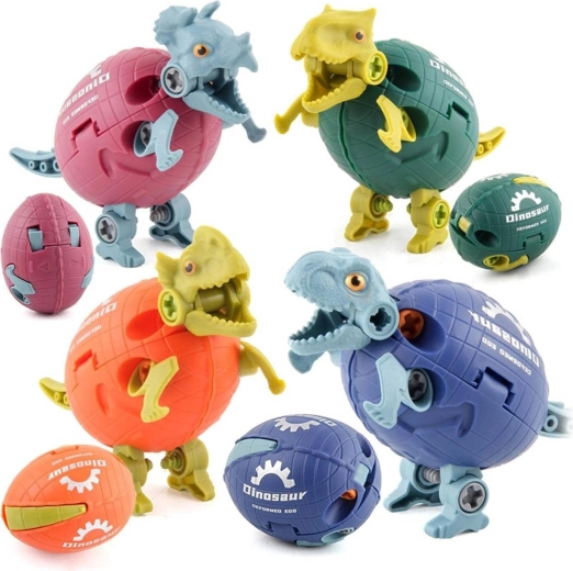 Different types and colors, movable parts