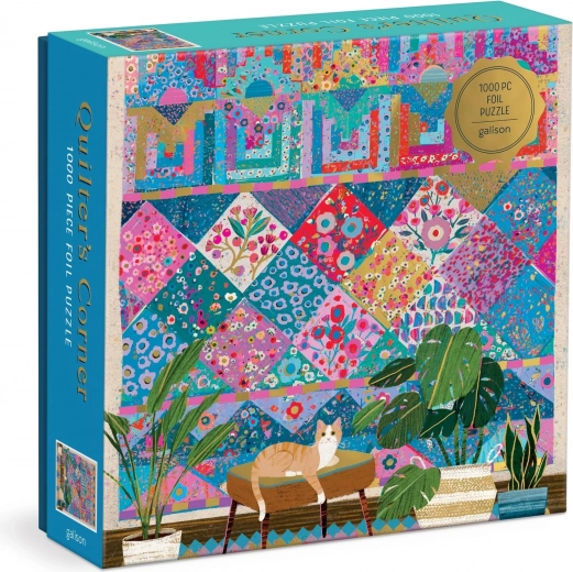 Galison Puzzle Patchwork Corner 1000 Pieces
