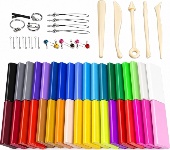 24 bright colors for unlimited creativity