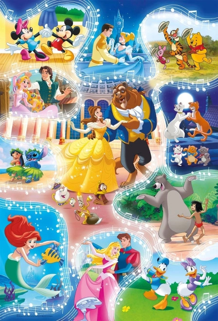 CLEMENTONI Puzzle Disney: Time to Dance MAXI 24 pieces