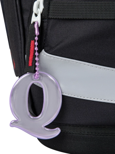 Easy attachment to a backpack or zipper