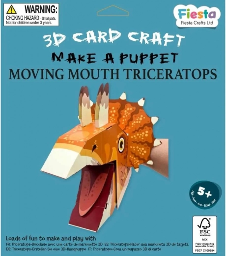 Creative Set 3D Puppet Triceratops