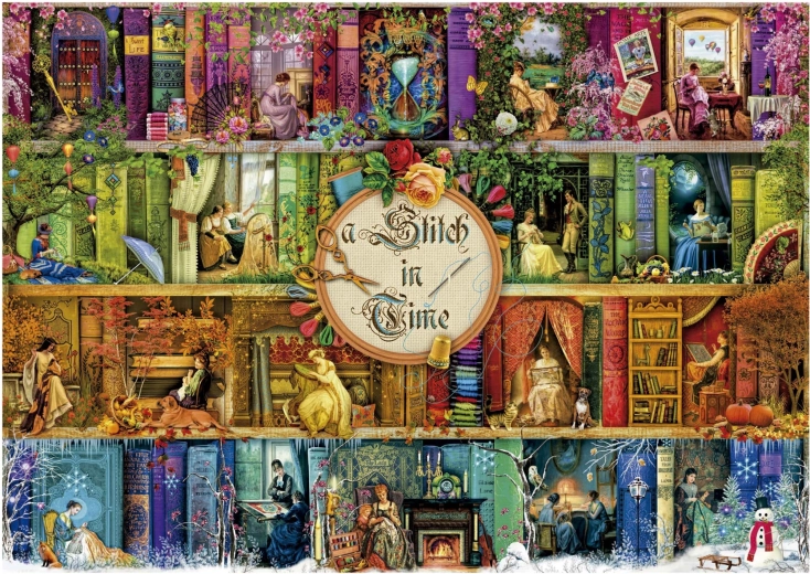 EDUCA Puzzle Sewing Through Time 3000 pieces
