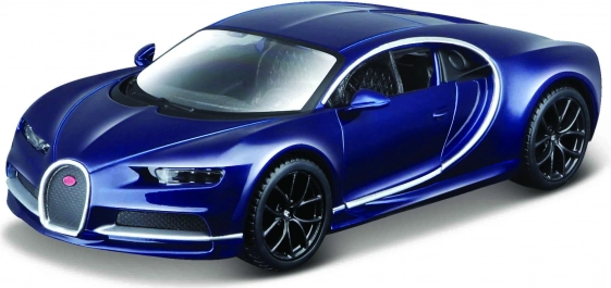 Метален модел Bburago Bugatti Chiron 1:32 син