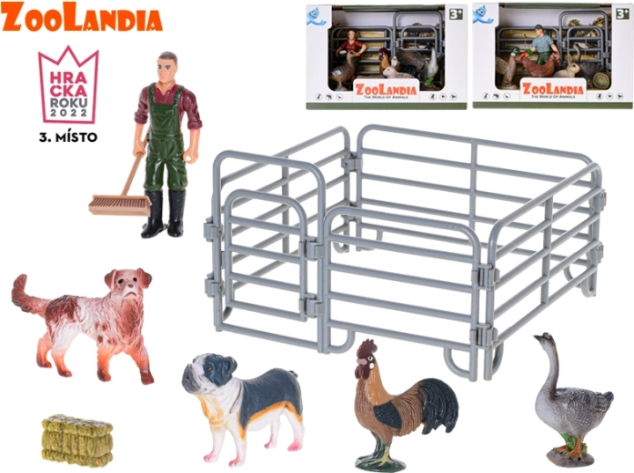 Zoolandia ферма с животни и аксесоари, 3 вида