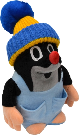 Moravská ústředna Little Mole in shorts with a winter hat 25 cm - 1 piece
