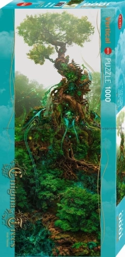 Vertical Puzzle HEYE Enigma Trees – Cyanide Tree 1000 pieces
