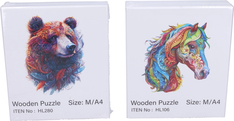 Colorful animal designs