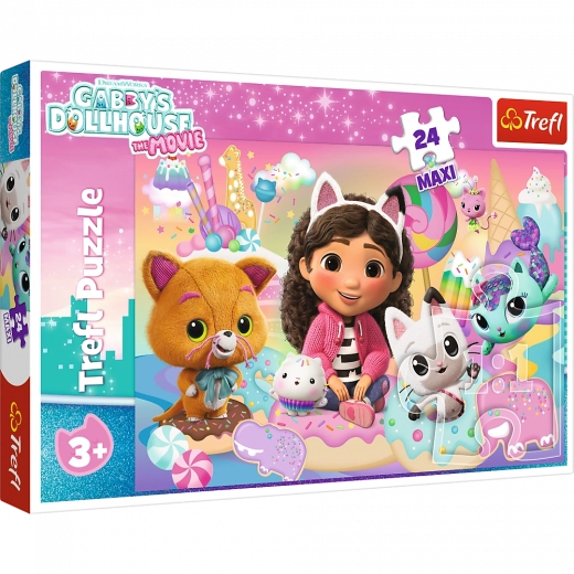Puzzle 24 maxi – Gabby's world GABBY TREFL