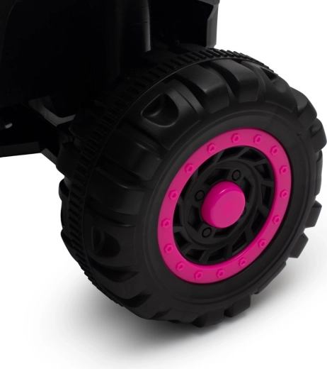 Off-road stability and reliable wheel grip