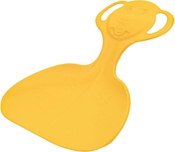 Детски снегопързалка тип лопата Baby Mix Comfort Line M жълта