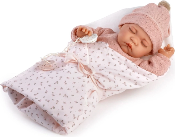 Antonio Juan Luna Sleeping Realistic Baby Doll 42 cm