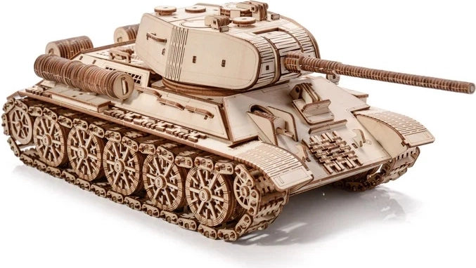 Реалистичен дървен модел на танк T-34-85