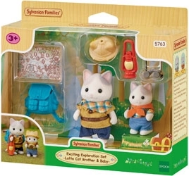 Sylvanian Families голяма експедиция – брат и сестра Latte Cat Мик и Мейбъл