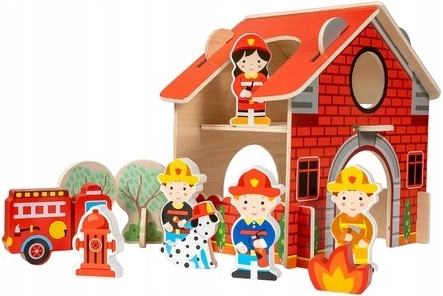 Figures, vehicle and accessories for rescue play