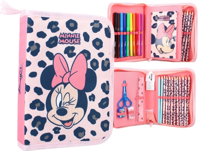 Equipped Disney Minnie school pencil case