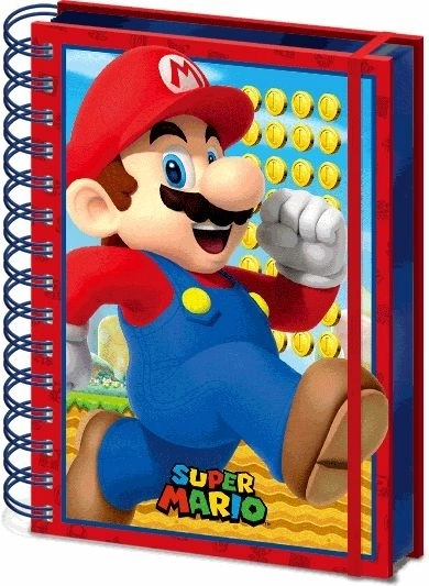 Тефтер A5 Super Mario