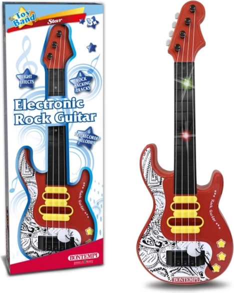 Electronic rock guitar