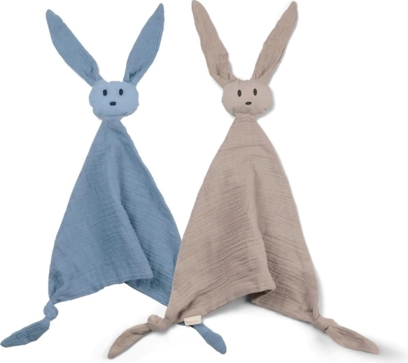 NUUROO ado muslin cuddle cloth berling sea/cobblestone (2 pcs)