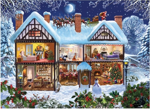 Puzzle ANATOLIAN House at Christmas 1000 pieces