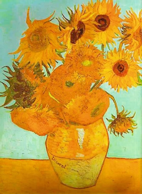 Ravensburger puzzle Art Collection: Sunflowers 1500 pieces