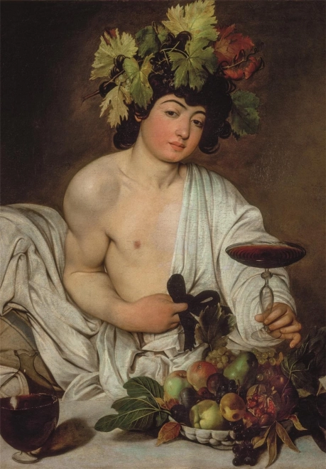 1000-piece Puzzle Museum Caravaggio Bacchus