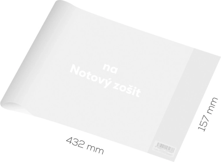 Cover for music notebook strong transparent