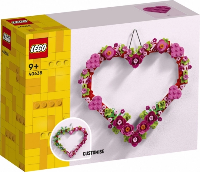 LEGO® Iconic 40638 Висяща украса във форма на сърце