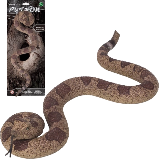 Sparkys realistic rattlesnake model 46 cm