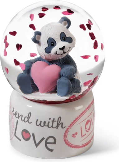 Снежно кълбо NICI панда Love 6,5 см