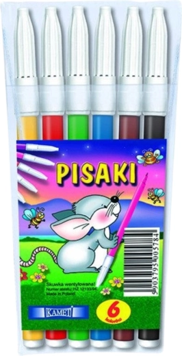 Флумастери KAMET 6 цвята