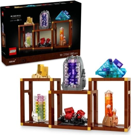 LEGO Ideas – колекция минерали