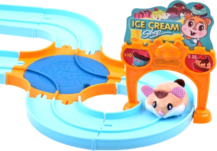 Сладоледена писта с стрелка