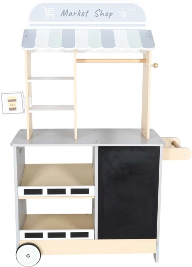 Chalkboard for the offer and prices