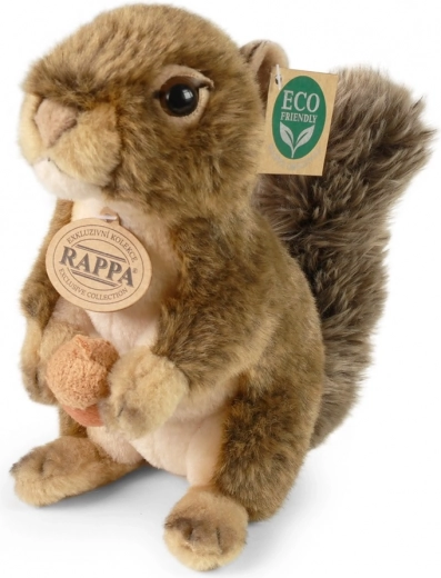 Плюшена катеричка с жълъд 20 cm ECO‑FRIENDLY