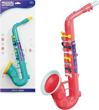 Children's Toy Saxophone on Wheels