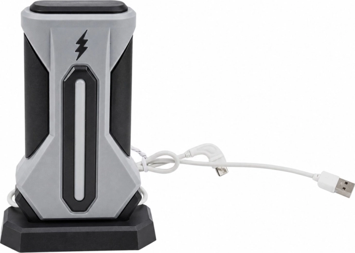 Convenient charging via USB charging dock