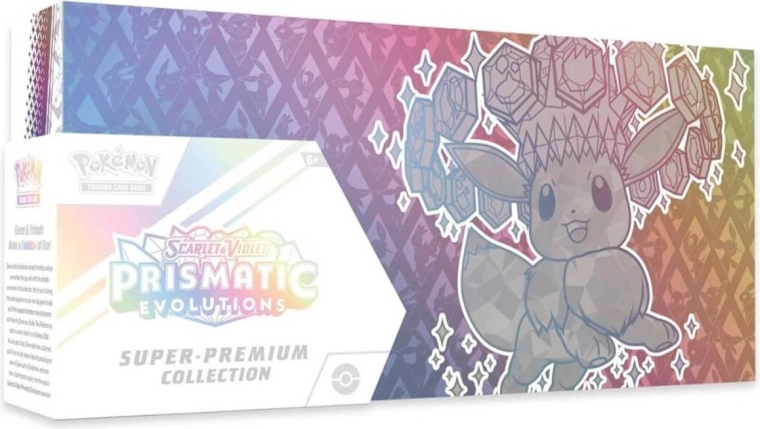 Pokémon TCG: Prismatic Evolutions – super-premium collection with Eevee
