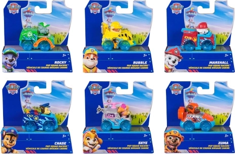 PAW Patrol PUP Squad small vehicles with figure
