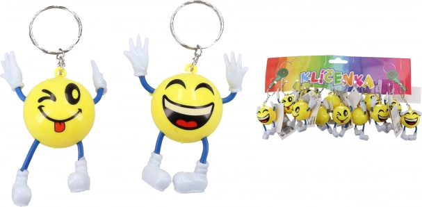 keychain with face – mix of designs
