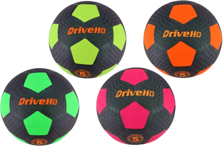 DRIVELLO size 5 football with high visibility