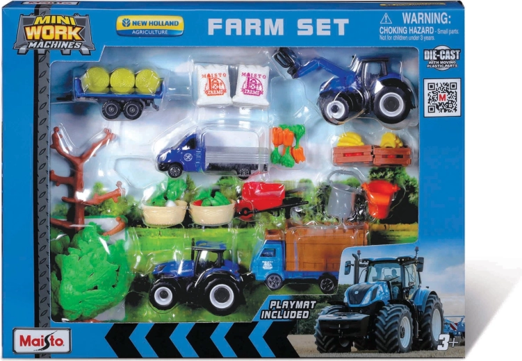 Maisto Mega фермерски комплект New Holland
