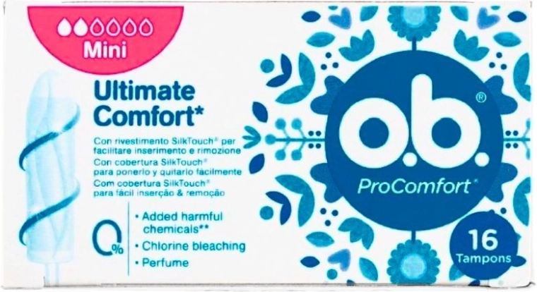 Тампони O.B. ProComfort Mini 16 бр.