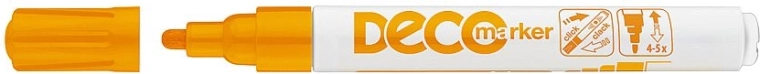 Лаков маркер ICO Deco оранжев