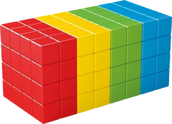 Geomag Magicube Full Color – магнитна конструкция 128 кубчета