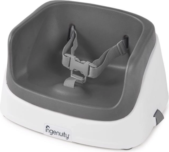 Ingenuity SmartClean Toddler повдигаща седалка за стол Slate, 2+ години, до 15 кг