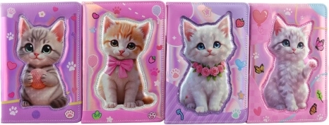 Notebook with a Cat