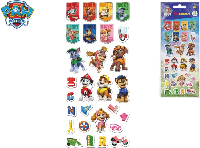 Комплект 3D стикери Paw Patrol