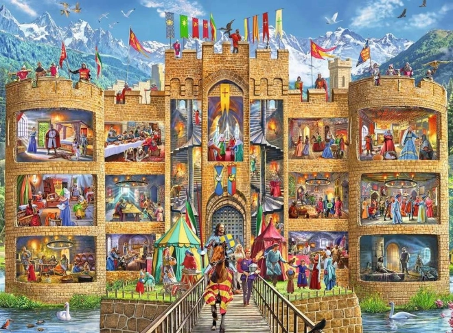 Ravensburger пъзел Рицарски замък 150 части